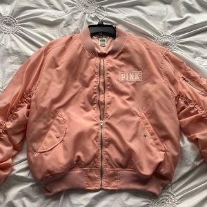 Pink Bomber Jacket